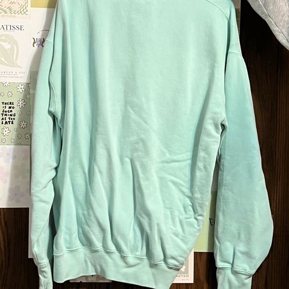 Teal Wisconsin “Lake Life” Crew Neck - Picture 2 of 2